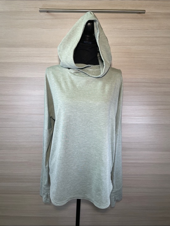 REI Tops - REI Sahara Shade Light Sage Hooded Pullover - Women Size Large